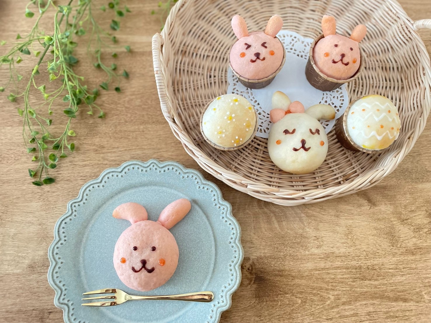 うさぎの米粉パン